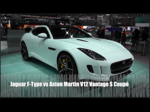 Jaguar F Type Vs Aston Martin V12 Vantage S Coup 233 Youtube