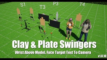 Practisim Designer Patch 1.0.10 - Clay Targets & Swingers, Plate Swingers & Wrist Above Models