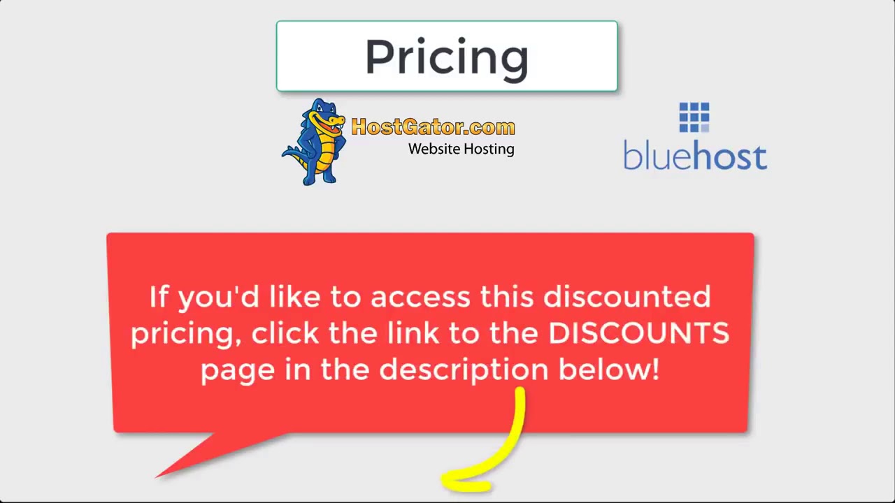 Bluehost or Hostgator Full Review