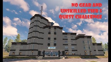 7 Days To Die - Tier 5 Quest Challenge (Hospital) - No Gear and No Skills (Alpha 19.2)