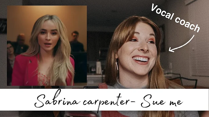 Vocal coach reacts to Sabrina Carpenter-Sue me