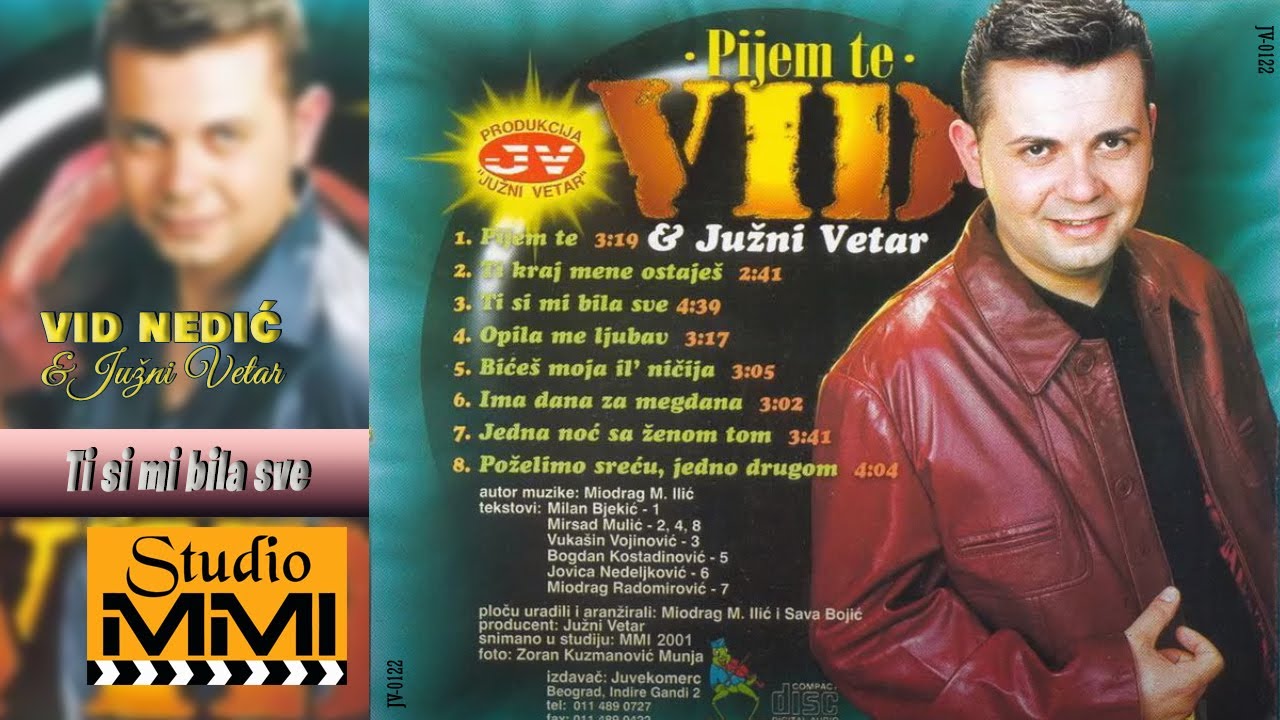 Vid Nedic i Juzni Vetar - Ti si mi bila sve (Audio 2001)