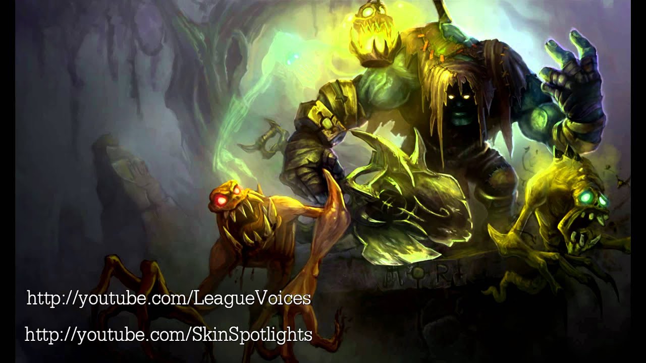 voices in angry birds 2 Yorick Voice - Español (Spanish) - League of Legends