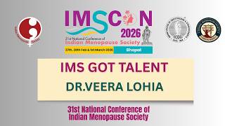 Dr.Veera Lohia II IMS Got Talent IMSCON 2026 - 31st National Conference Bhopal