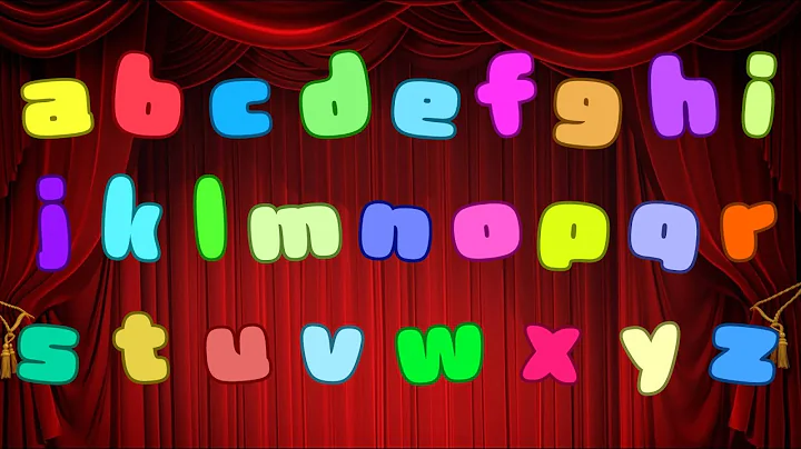 Alphabet on Stage | A to Z Uppercase & Lowercase | Fun ABC Song for Kids