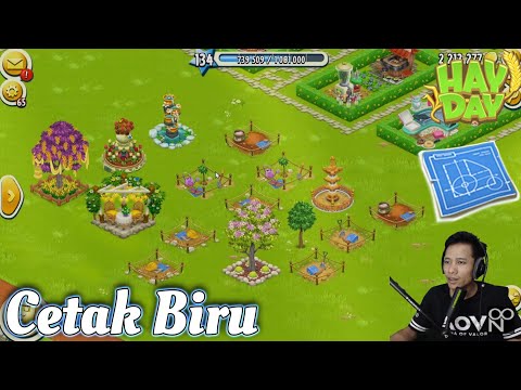 Cetak Biru dekorasi istimewa | HAYDAY INDONESIA