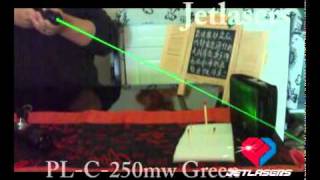 Powerful 250Mw Portable Green Laser Pointers
