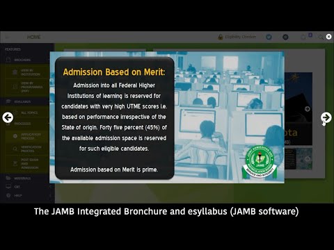 MUST WATCH FOR 2022 JAMB (UTME) STUDENT- JAMB Brochure, e-syllabus, and CBT software guide 4 Jambite