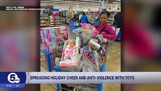 Akron church, grandparents and teen organize 'Stop the Violence' toy drive