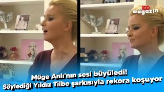 Müge Anlı'nın sesi büyüledi! Söylediği Yıldız Tilbe şarkısıyla rekora koşuyor