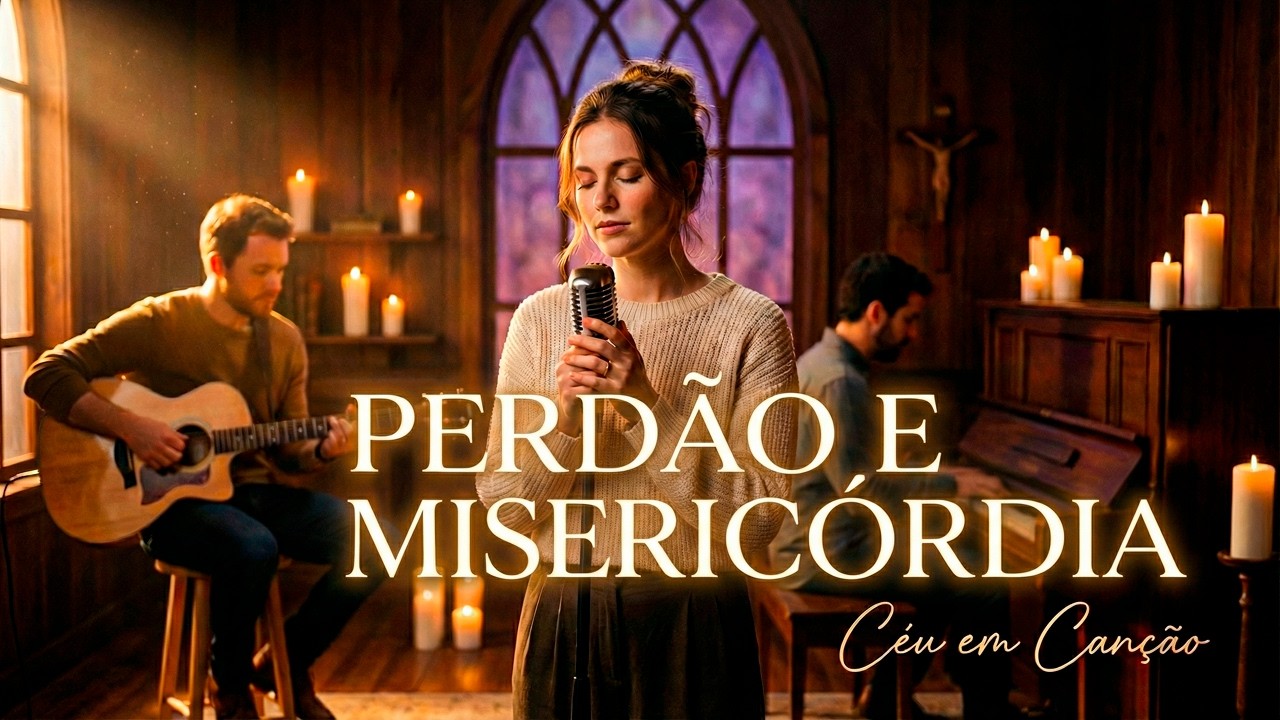 QUARESMA | Oração de Perdão | Louvor Católico Acústico Profundo - Céu em Canção