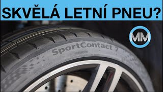 JAK SE MÁ CHOVAT SKVĚLÁ LETNÍ PNEUMATIKA? JEZDÍME BEZPEČNĚ | TEST Continental SportContact 7