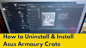 Asus Armoury Crate Installation Problem Solved | Armoury Crate Full Uninstall & Installation