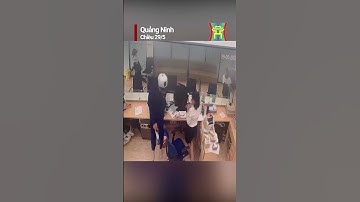 Camera ghi lại pha cướp tiền mặt tại ngân hàng diễn ra trong chớp mắt #shorts