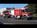 Bomberos de Navarra Bombas 0042 y 0045 y Transporte 0051 respondiendo a incendio forestal