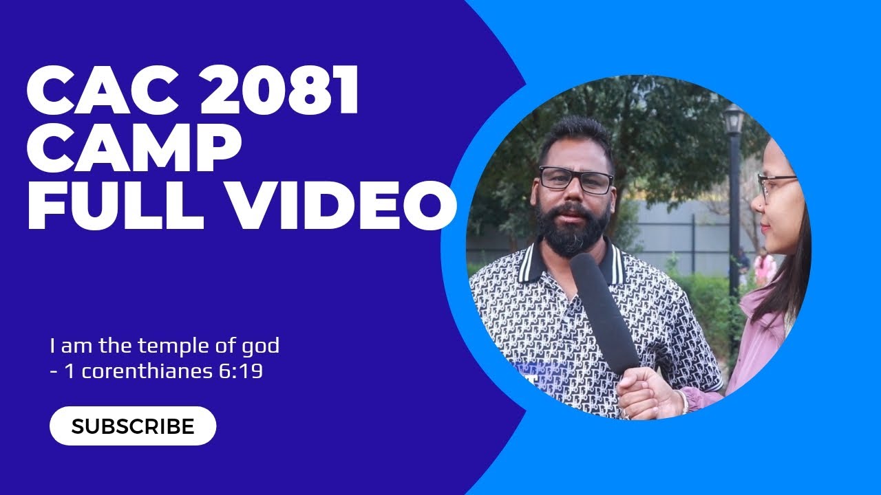 Christ Ambassador Camp Full Video - YouTube