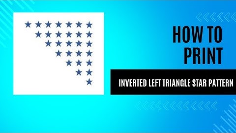Learn to Code a Inverted Left triangle Star Pattern in Java - Step-by-Step Tutorial