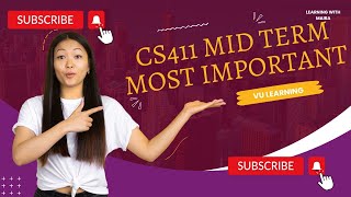 Cs411 Mid term | Mcqs most repeated| visual Programming| mid term mcqs most important