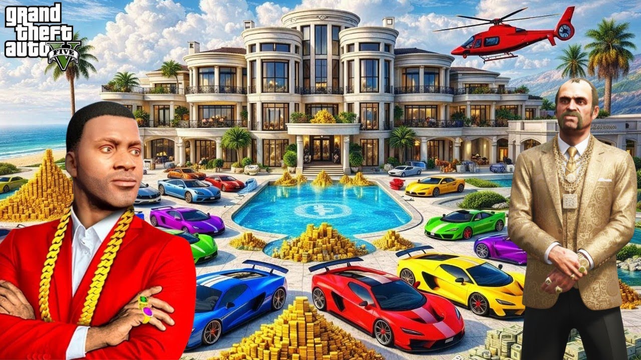 Frankin Wins and Become Billionaire in GTA 5