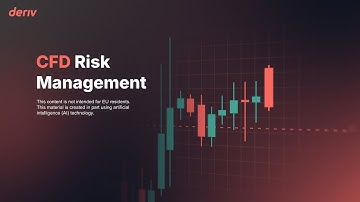 Risk Management in CFD Trading: Stop, Practice, Learn 🚀 | (non-EU clients)