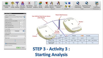 NX Easy Fill Advanced - STEP 3 : Geometry Preparation & Start Simulation (Activity 3)