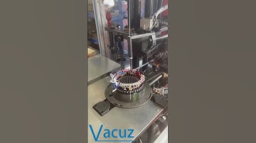 China Double Side Automatic Induction Motor Stator Coil Wire Binding Bonding Lacing Machine For Sale