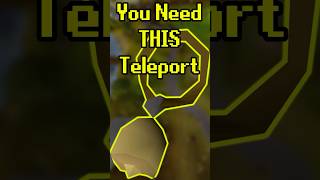 You NEED This Teleport....  #runescape #gaming #oldschoolrunescape #osrs #osrstips #ironman