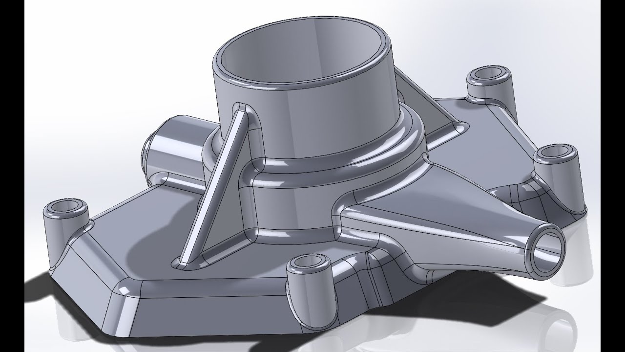 solidworks basic part - exercise 25 - youtube Images... Solidworks: practice exercises (4) - YouTube