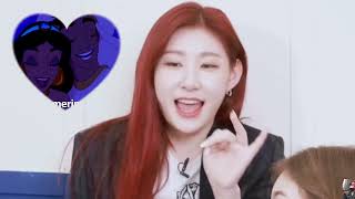 ITZY CHAERYEONG being ICONIC for 9 minutes straight