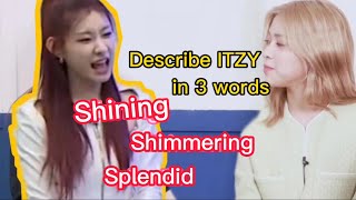 ITZY CHAERYEONG being ICONIC for 9 minutes straight