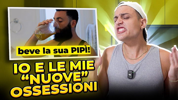 L'UOMO CHE BEVE SOLO LA SUA PIPÌ - IO e le MIE NUOVE OSSESSIONI | Awed