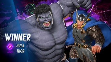 Requested MARVEL VS. CAPCOM: INFINITE: Thor and Hulk Arcade Gameplay