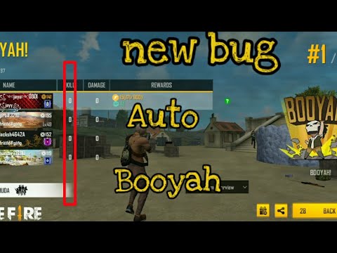 New Bug Auto Booyah Garena Free Fire New Glitch Auto Booyah In Squad Gameplay 4 Alive