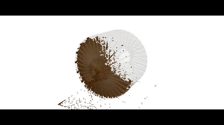DEM Simulation of a SAG MILL including material fracture with LIGGGHTS
