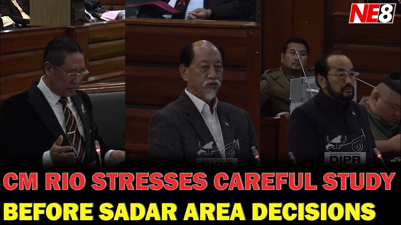 CM RIO STRESSES CAREFUL STUDY BEFORE SADAR AREA DECISIONS