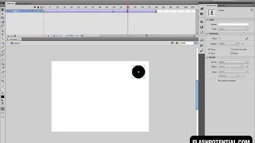 Working with Classic Tweens in Flash   Part 3   Editing the Position of an Object in Each Keyframe