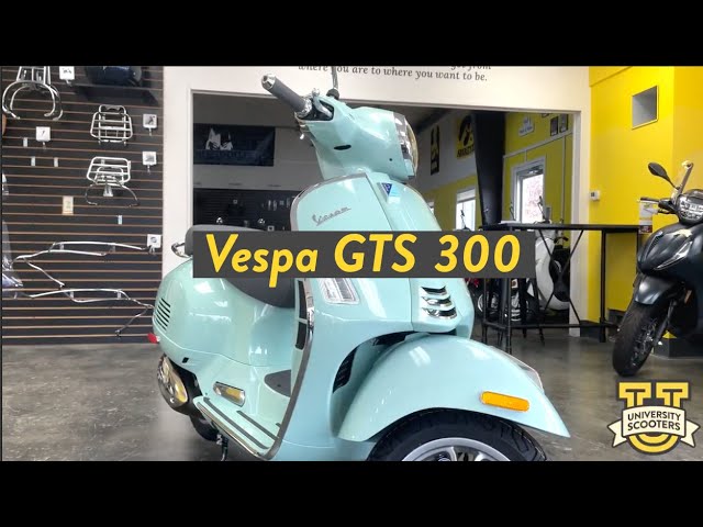 Vespa's GTS 300 ticks all the right boxes for city riding