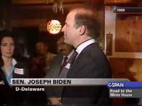 1988 Road To The White House With Sen Biden Youtube