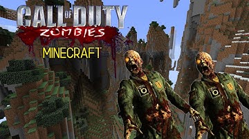 Minecraft Black Ops 3 Custom Zombies Gun Game