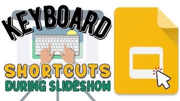 Keyboard Shortcuts during your Google Slides Presentations! (Turn on Laser)