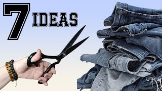 ♻️ You Won't Believe These 7 Unique Denim Projects You Have Never Seen Before!