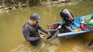 Camping fishing 3 hari hujan deras di pedalaman Kalimantan sungai banjir tenda hampir hanyut