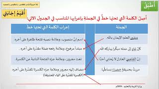 المقصور و المنقوص و الممدود الإعراب التثنية الجمع