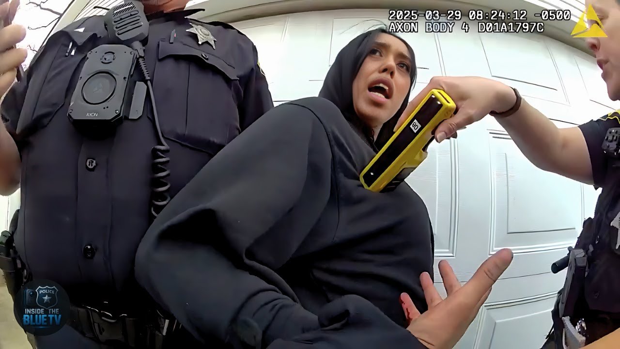 Полицейские устроили женщине проверку реальностью, которую она не забудет