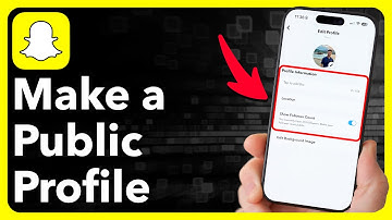 How To Make Public Profile On Snapchat