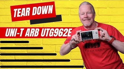 Tear down Uni-T UTG962E ARB generator #UTG962E #ARBgenerator