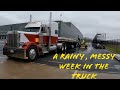 Trucking vlog    a day in the life of a local driver loads to maryland  back hauling lumber