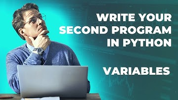 How to Write your Second Program in Python | Variables in Python | VS Code