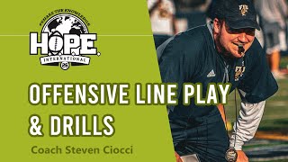 'Offensive Line Play & Drills' - Coach Steven Ciocci (1 Feb 2024)