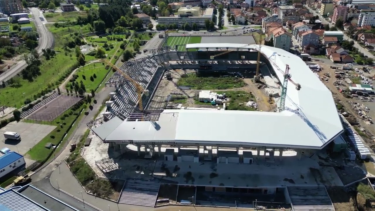 #loznica #stadion #gradloznica #djimini3pro #serbia #srbija #izgradnja #fud...